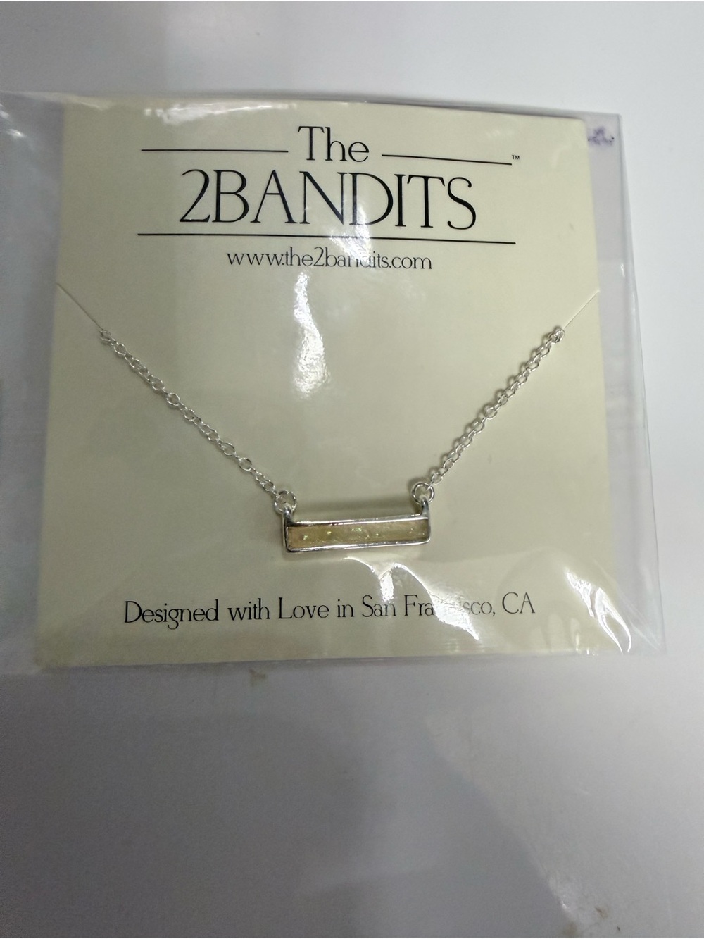 The 2Bandits Bar Necklace